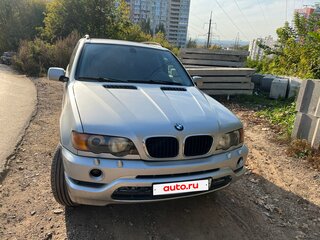 2001 BMW X5 3.0i I (E53), серебристый, 600000 рублей, вид 1