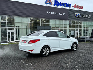 2016 Hyundai Solaris I Рестайлинг, белый, 894000 рублей, вид 5