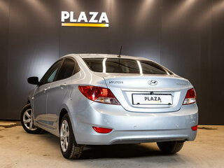 2011 Hyundai Solaris I, голубой, 845000 рублей, вид 4