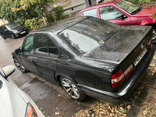 1991 BMW 5 серии 520i III (E34), чёрный, 245000 рублей, вид 3