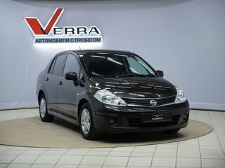 2010 Nissan Tiida I Рестайлинг, чёрный, 690000 рублей, вид 3