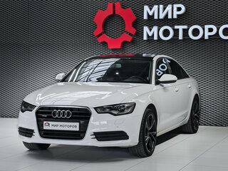2012 Audi A6 IV (C7), белый, 2150000 рублей, вид 1