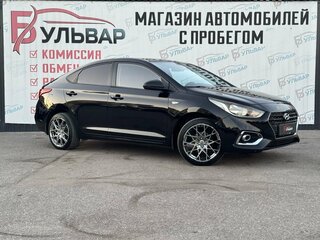 2017 Hyundai Solaris II, чёрный, 1070000 рублей, вид 1