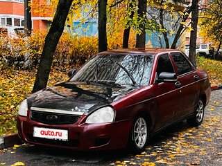 2007 Lada (ВАЗ) Priora I, красный, 140000 рублей, вид 1