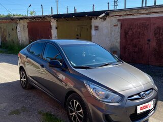 2011 Hyundai Solaris I, серый, 750000 рублей, вид 2