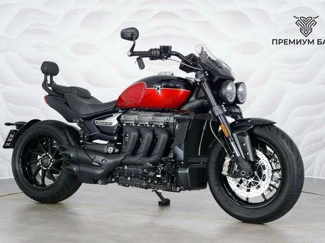 2025 Triumph Rocket 3, чёрный, 2877000 рублей, вид 5