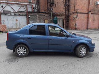 2011 Renault Logan I Рестайлинг, синий, 545000 рублей, вид 5