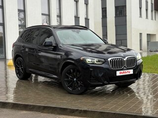 2021 BMW X3 30i III (G01) Рестайлинг, синий, 3800000 рублей, вид 1
