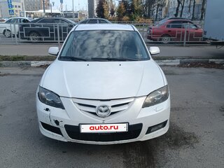 2008 Mazda 3 I (BK) Рестайлинг, белый, 330000 рублей, вид 1