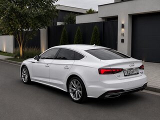 2020 Audi A5 Sportback 45 TFSI II (F5) Рестайлинг, белый, 3980000 рублей, вид 3