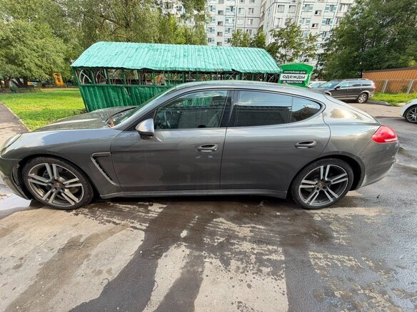 2013 Porsche Panamera I Рестайлинг, серый, 2500000 рублей - вид 2