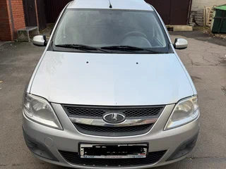 2014 Lada (ВАЗ) Largus I, серебристый, 640000 рублей, вид 1