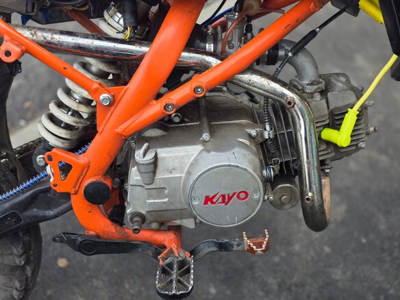 2024 Kayo Evolution YX125EM, оранжевый, 60000 рублей - вид 3