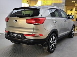 2014 Kia Sportage III Рестайлинг, серебристый, 1210000 рублей, вид 5
