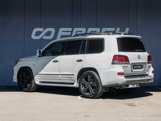 2014 Lexus LX 570 III Рестайлинг, белый, 5255000 рублей, вид 2