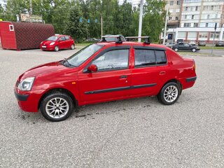 2004 Renault Symbol I Рестайлинг, красный, 250000 рублей, вид 4
