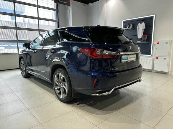 2017 Lexus RX 350L IV, синий, 3950000 рублей - вид 5