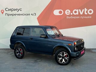 2016 Lada (ВАЗ) 2121 (4x4) I Рестайлинг, синий, 550000 рублей, вид 3