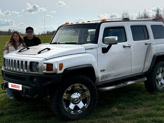 2008 Hummer H3, белый, 1900000 рублей, вид 1