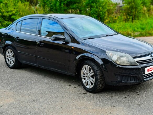 2008 Opel Astra H Рестайлинг, чёрный, 379000 рублей - вид 7