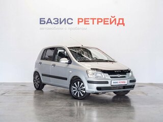 2004 Hyundai Getz I, серебристый, 529000 рублей, вид 3
