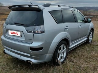 2007 Mitsubishi Outlander II, серебристый, 790000 рублей, вид 4