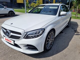 2019 Mercedes-Benz C-Класс 180 IV (W205) Рестайлинг, белый, 2030000 рублей, вид 2