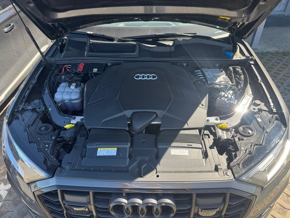 2022 Audi Q7 55 TFSI II (4M) Рестайлинг, серый, 5190000 рублей - вид 8
