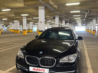 2012 BMW 7 серии Long 740Li xDrive V (F01/F02/F04) Рестайлинг, чёрный, 1800000 рублей, вид 3