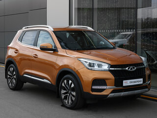 2019 Chery Tiggo 4 I Рестайлинг, оранжевый, 998000 рублей, вид 2