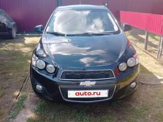 2012 Chevrolet Aveo II, чёрный, 550000 рублей, вид 2