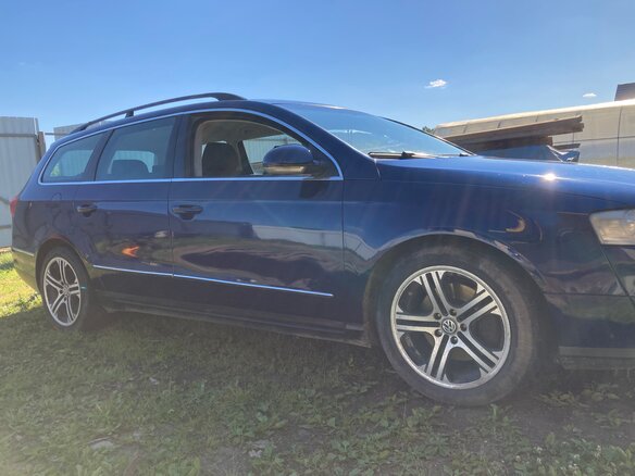 2007 Volkswagen Passat B6, синий, 800000 рублей