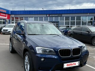 2012 BMW X3 20i xDrive II (F25), синий, 1699000 рублей, вид 3
