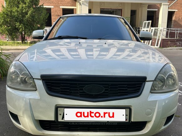 2008 Lada (ВАЗ) Priora I, белый, 290000 рублей - вид 1