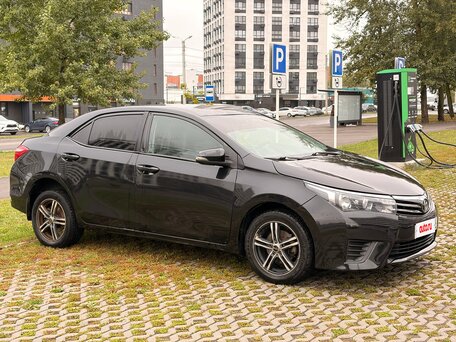 2014 Toyota Corolla XI (E160, E170, E180), синий, 649000 рублей, вид 3