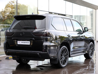 2017 Lexus LX 570 III Рестайлинг 2, чёрный, 7798000 рублей, вид 5