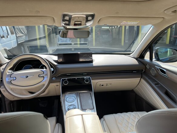 2021 Genesis GV80 I, синий, 6700000 рублей - вид 8