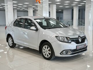 2014 Renault Logan II, серебристый, 482000 рублей, вид 3