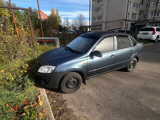 2014 Lada (ВАЗ) Granta I, серый, 430000 рублей, вид 2