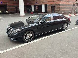 2016 Mercedes-Benz Maybach S-Класс 500 I (X222), чёрный, 5400000 рублей, вид 2