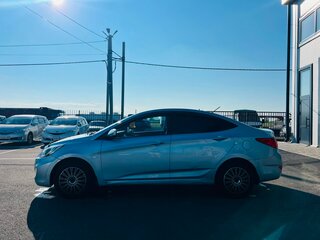 2011 Hyundai Solaris I, голубой, 949000 рублей, вид 3