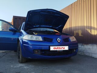 2007 Renault Megane II Рестайлинг, синий, 370000 рублей, вид 2