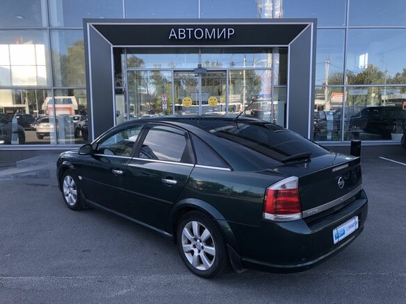 2007 Opel Vectra C Рестайлинг, зелёный - вид 6