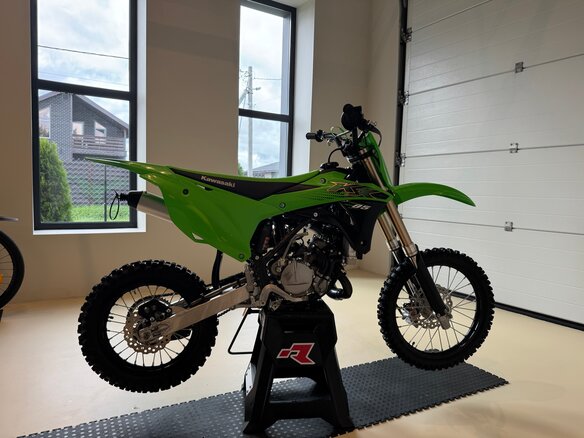 2020 Kawasaki KX 85, зелёный, 440000 рублей