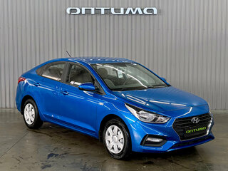 2020 Hyundai Solaris II, синий, 1577000 рублей, вид 3