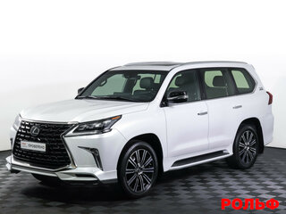 2020 Lexus LX 570 III Рестайлинг 2, белый, 10977120 рублей, вид 1