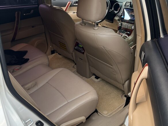 2012 Toyota Highlander II (XU40) Рестайлинг, белый - вид 19