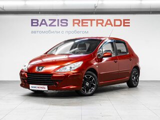 2005 Peugeot 307 I Рестайлинг, красный, 430000 рублей, вид 1