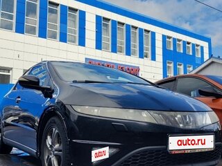 2007 Honda Civic VIII, чёрный, 620000 рублей, вид 3