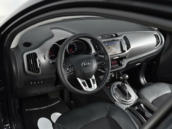 2014 Kia Sportage III Рестайлинг, чёрный - вид 6